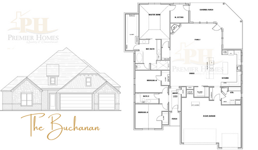New construction Single-Family house Buchanan, 851 Williamson Road, Granbury, TX 76048 - photo