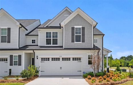 New construction Townhouse house 13112 Rover Street W, Charlotte, NC 28273 Palomino- photo 0