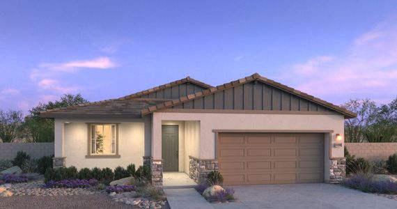 New construction Single-Family house Plan 4001 At The Residences Collection At Frontera, 22561 West Mohawk Lane, Surprise, AZ 85387 - photo