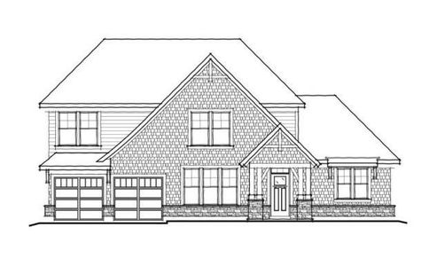 New construction Single-Family house 75 Clear Lake Parkway, Hoschton, GA 30548 - photo 0