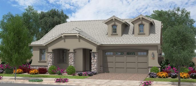 New construction Single-Family house 22875 E Mayberry Road, Queen Creek, AZ 85142 Sequoia- photo 0 0