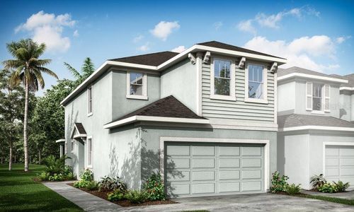 New construction Townhouse house 11960 Sky Acres Terrace, Bradenton, FL 34211 - photo 0