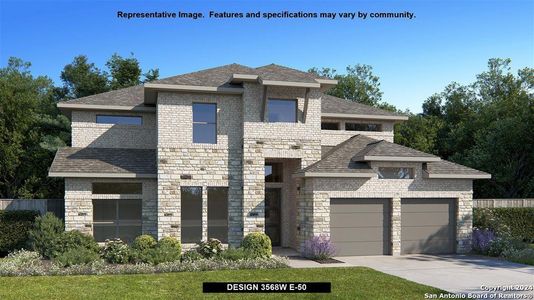 New construction Single-Family house 3210 Little Willow, San Antonio, TX 78245 Design 3568W- photo 0 0