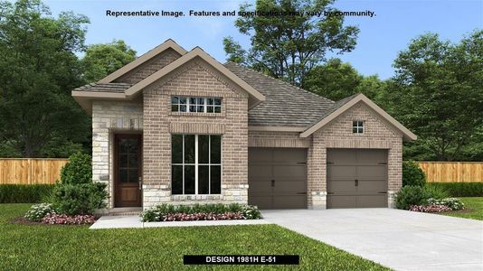 New construction Single-Family house 104 Barton Oak Trail, Georgetown, TX 78628 - photo 2 2