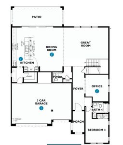 New construction Single-Family house 27585 N 73Rd Dr, Peoria, AZ 85383 Plan 5016 Exterior G- photo 1 1