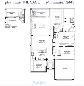 New construction Single-Family house Sage 2445, 15616 Sunny Day Drive, Conroe, TX 77302 - photo