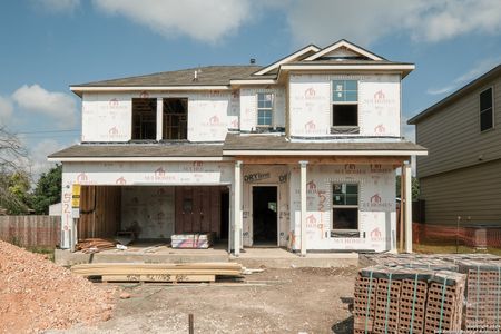 New construction Single-Family house 5219 Terlingua Pass, San Antonio, TX 78222 Harrison- photo 3 3