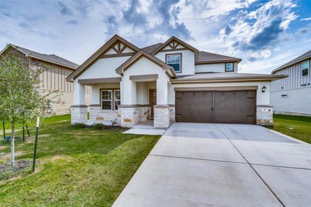 New construction Single-Family house 310 Windy Reed Rd, Hutto, TX 78634 - photo 1 1