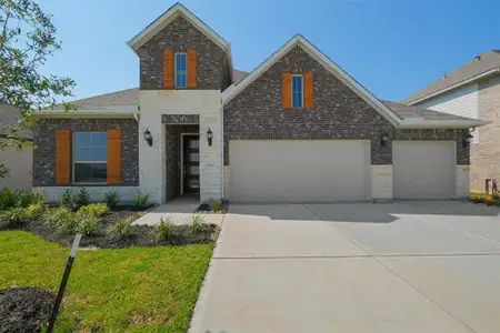 New construction Single-Family house 31315 Greenville Creek Lane, Hockley, TX 77447  The Lamar- photo 0