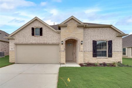 New construction Single-Family house 9513 Long Pine Court, Fort Worth, TX 76179 Buxton - photo 0