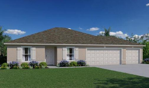 New construction Single-Family house 107 Sw Carter Avenue, Port Saint Lucie, FL 34983 - photo 0