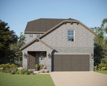 Plan 1475 Elevation B with Stone