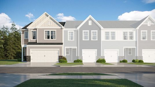 New construction Townhouse house 131 Aster Bloom Ln, Raleigh, NC 27610 Coleman- photo 0 0