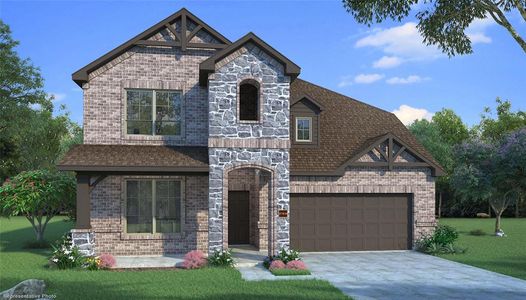 New construction Single-Family house 1920 Bobbin Mill Lane, Forney, TX 75126 Ironwood II W- photo 0