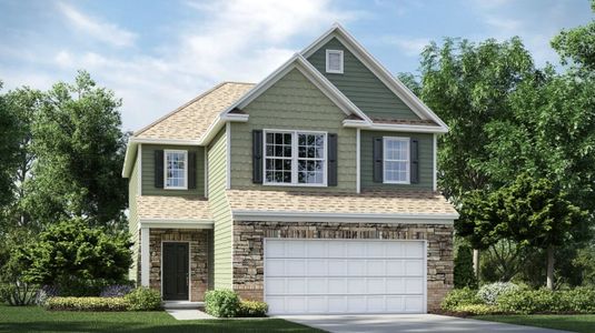New construction Single-Family house Bradley, 1005 Lookout Shoals Drive, Fort Mill, SC 29715 - photo