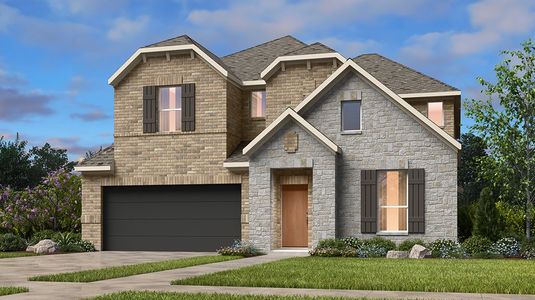 New construction Single-Family house Bordeaux, 212 Star Rush Trail, Georgetown, TX 78633 - photo