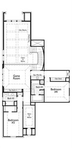 New construction Single-Family house 4211 Mill Pond Drive, Prosper, TX 75078 569 Plan- photo
