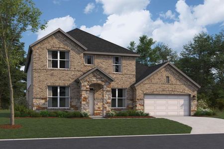 New construction Single-Family house 3905 Prosper Rd, Leander, TX 78641 Dickinson - Classic Series- photo 0