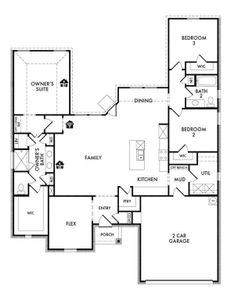 New construction Single-Family house 4822 Elite Drive, Sanger, TX 76266 Alderbury II- photo 7 7