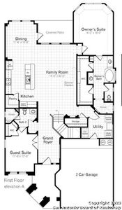 New construction Single-Family house 2556 Windle Ln, Seguin, TX 78155 Wisteria II- photo 4 4