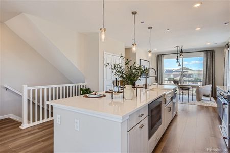 New construction Townhouse house 9695 Browns Peak Circle, Littleton, CO 80125 Panorama- photo 8 8