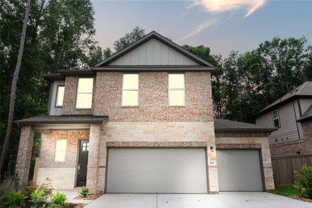New construction Single-Family house 160 Alder Wood Terrace Court, Conroe, TX 77318 LEXINGTON- photo