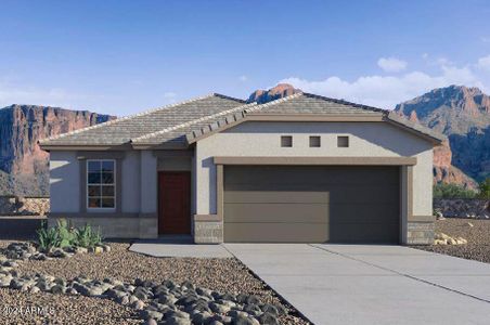 New construction Single-Family house 38160 W Cannataro Lane, Maricopa, AZ 85138 - photo 0