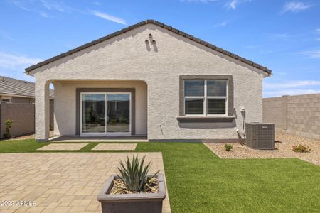 New construction Single-Family house 35800 W San Alvarez Avenue, Maricopa, AZ 85138 Caroline- photo 0