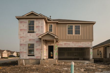 New construction Single-Family house 13103 Bay Point Way, Saint Hedwig, TX 78152 Armstrong- photo 3 3