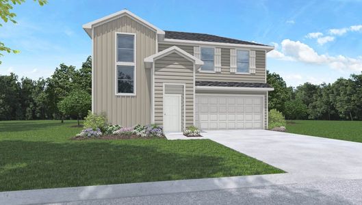 New construction Single-Family house 14711 Evergreen Orchards Lane, Splendora, TX 77372 Plan X35K- photo 0 0