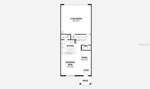 Aurora Floorplan - First Floor