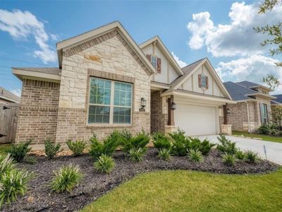 Classic style. The timeless combination of black and brick creates a sophisticated look for your home's exterior.