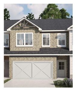 New construction Townhouse house 954 Elwood Street, Dacula, GA 30019 - photo 0