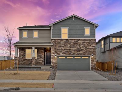 New construction Single-Family house 6011 Sugarloaf Street, Brighton, CO 80601 - photo 0