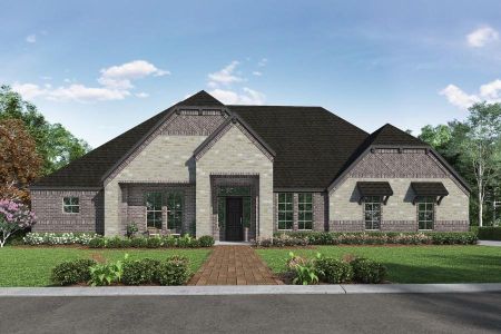 New construction Single-Family house 2221 Pitchfork Ranch Road, Waxahachie, TX 75165 Cottonwood - photo 0