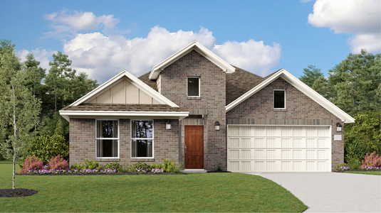 New construction Single-Family house Kettle, 32118 Lemon Mint, Bulverde, TX 78163 - photo