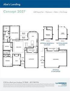 New construction Single-Family house 382 Paddle Boat Drive, Granbury, TX 76049 Concept 2027- photo 1 1