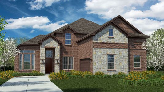 New construction Single-Family house 5650 Ranger Drive, Midlothian, TX 76065 Valley Spring J- photo 0 0
