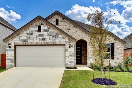 New construction Single-Family house 1695 Dirndl, New Braunfels, TX 78132 Premier Series - Palm- photo 0 0