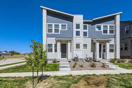 New construction Townhouse house 6002 Morning Dew Drive, Fort Collins, CO 80528 Foothills- photo