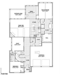 New construction Single-Family house 4660 Mayfield Drive, Prosper, TX 75078 Plan 1654- photo 1 1