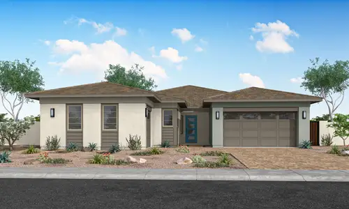 New construction Single-Family house 22649 E Alyssa Rd, Queen Creek, AZ 85142 Verde Plan 5510- photo 0