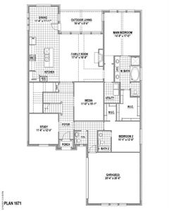 New construction Single-Family house 4580 Durst Lane, Prosper, TX 75078 Plan 1671- photo 1 1