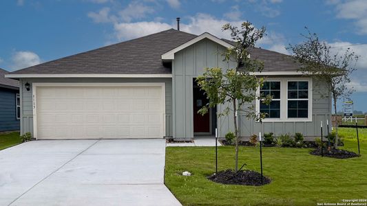 New construction Single-Family house 1113 Indian Canyon, Seguin, TX 78155 The Lakeway- photo 0 0