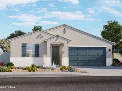 New construction Single-Family house 16082 W Desert Spoon Drive, Surprise, AZ 85387 - photo 0