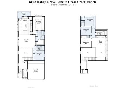New construction Single-Family house 6022 Honey Grove Lane, Fulshear, TX 77441 Ellington Plan- photo 1 1