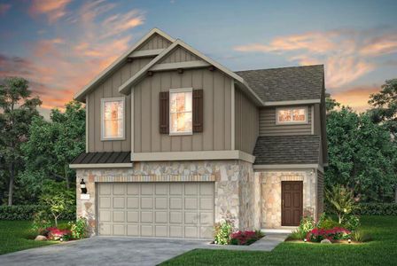 New construction Single-Family house 736 Olinda Way, Liberty Hill, TX 78642 Gordon- photo 0 0