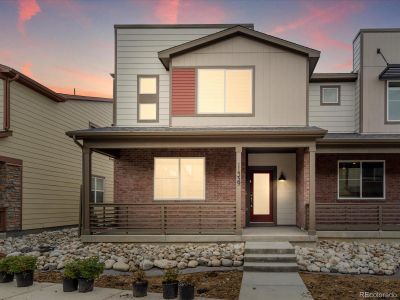 New construction Townhouse house 11327 Bella Vita Drive, Broomfield, CO 80020 Woodland- photo 0 0