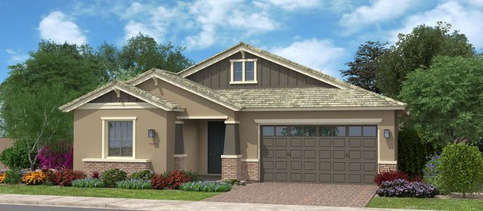 New construction Single-Family house 3191 W. Santa Rosa Rd., San Tan Valley, AZ 85144 Harris Beach- photo 0 0