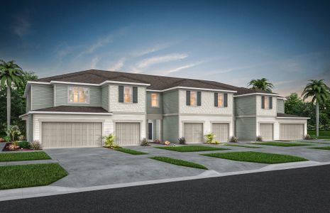 New construction Townhouse house Marigold, Rand Yard Rd And Narcissus Avenue, Sanford, FL 32771 - photo
